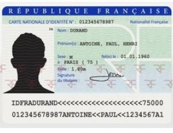 CARTE NATIONALE IDENTITE