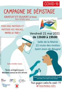 CAMPAGNE DE DEPISTAGE COVID 19