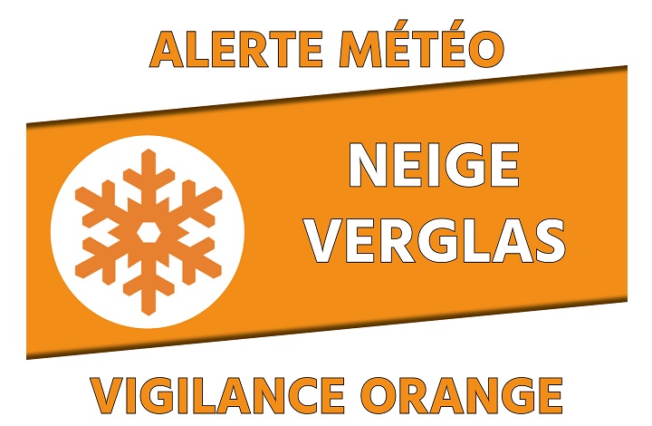 Alerte orange météo le jeudi 11 février 2021