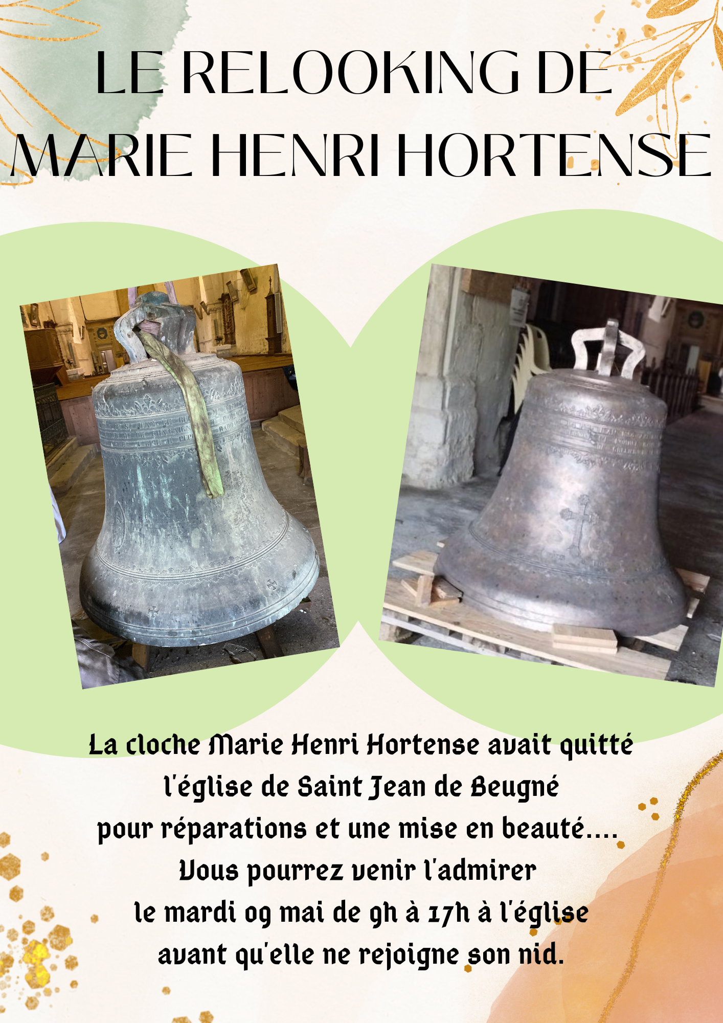 MARIE HENRI HORTENSE est revenue