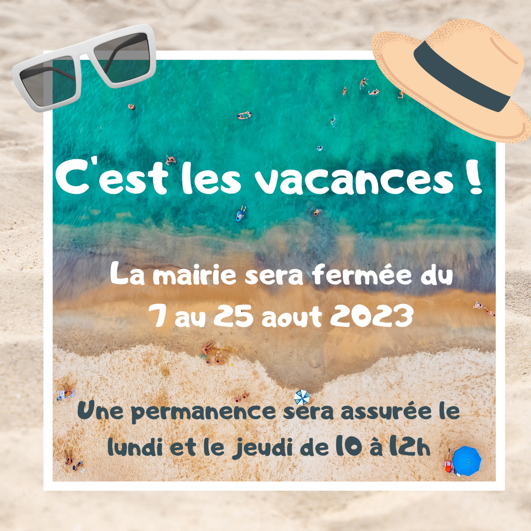 VACANCES 2023