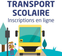 Transports scolaires - Info Inscriptions pour la Rentrée 2018-2019