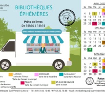 BIBLIOTHEQUE EPHEMERE  MERCREDI 6 AVRIL 2022